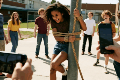 Racist Teens Tied a Black Girl to a Pole Her Father’s Identity Shocked the Town