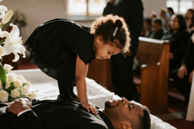 “Dad is just tired,” said the child at the casket — but no one could have expected what happened next…