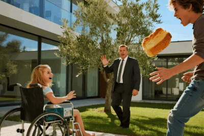 Father Sees Homeless Boy Feeding Strange Food to Disabled Daughter…What He Does SHOCKS Everyone!