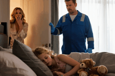 CEO Fired Every Nanny Until Her Daughter Slept Peacefully Holding the Single Dad Janitor’s Keychain!