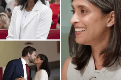 ch2 “Graceful, composed, kind-hearted, and effortlessly poised — could this enchanting woman be the future First Lady of the United States?  In an exclusive and rare interview, SLOTUS Usha Vance reveals insights into her family life, the shifting tides of politics, and whether she envisions herself stepping into the iconic role of First Lady — potentially following in Melania Trump’s footsteps. Her response? You won’t want to miss it.