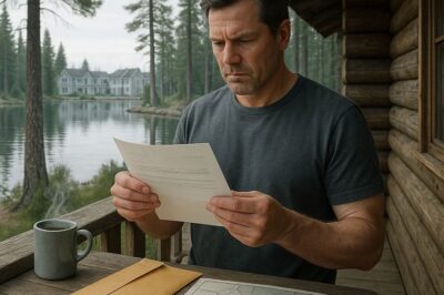 CH2 . HOA Demanded I Remove My Cabin by the Lake — The County Map Proved It Wasn’t Theirs…