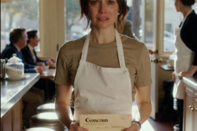 CH2 . Anna Carter’s hands shook as she tied the coffee-stained apron around her waist. The familiar weight of it felt heavier than ever. Through the diner’s fogged windows, the early sun cast pale bands of light across the cracked vinyl booths and scuffed linoleum.