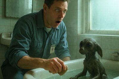 I saved a dirty, miserable animal from the riverbank, thinking it was just an ordinary abandoned puppy. I wrapped it in my jacket, took it home, and gently washed away the layers of mud and filth. But as the water ran clear and the creature’s true features emerged, I realized with mounting horror that what I’d rescued wasn’t a dog at all. Those amber eyes, those powerful claws, that thick gray fur—I’d brought a predator into my home, and now I had to figure out what to do before it was too late.