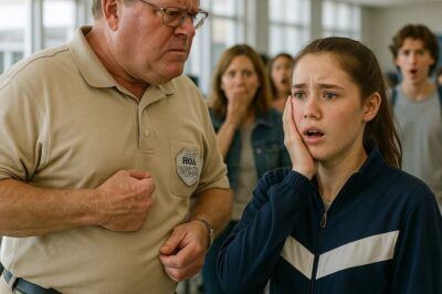 I never thought I’d see the day an HOA officer hit a kid, my kid, in public. And the worst part, he blamed her for it. I turned just in time to see my daughter Emily stumble back, clutching her cheek, and standing over her red-faced, puffed up, wearing that ridiculous HOA badge, even off duty, was Greg Stanton.   The self-appointed community standards officer, the man who once fined me for leaving my recycling bin out 6 minutes past pickup. He just hit my daughter. If you believe bullies always get what’s coming, hit subscribe. You’re going to like how this one ends. For a half second, I couldn’t move. Parents gasped.