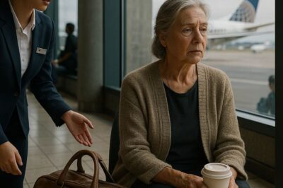 They Told Her to Wait in the Airport Lounge — Eight Hours Later, She Discovered the Truth… and Quietly Boarded a Flight No One Saw Coming……The air inside the terminal always smelled faintly of overbrewed coffee and something just barely antiseptic—like hope wiped down with a damp cloth. It was quiet for an airport. At least, quieter than you’d expect for the start of a family vacation. But then again, not every journey begins the way it’s supposed to.