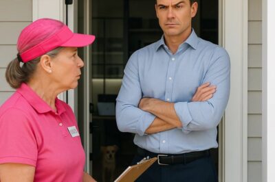  Lewis,” she said, dragging out my name like I’d committed a crime. “I’m Patricia from the HOA. We’ve had complaints about your activities during work hours. I blinked. Activities? Yes, she said, squinting like she was scanning for evidence. Meetings, deliveries, visitors. You’re running a business out of your home. That’s a violation of HOA policy 14b.