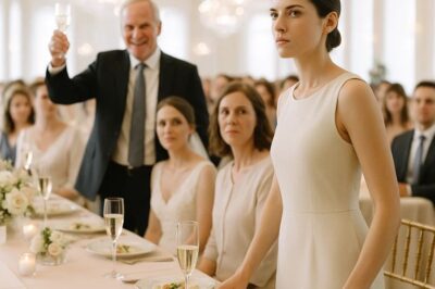  And I sat there, every nerve on fire, realizing I’d just been erased in front of everyone I grew up with. So, I smiled back steady and said, “Good thing I just got my own place 2,000 m away. Don’t worry, you’ll never have to see me take up space again.” The laughter died before the echo did. I stood, left my champagne untouched, and walked out of their perfect picture.