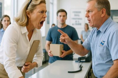 It all started on an unusually hot Tuesday morning in the small town of Maplewood, a place where nothing exciting ever seemed to happen. That was until Karen Whitmore, the self-appointed queen of the neighborhood HOA, stormed into the local post office, demanding something that would leave the entire staff speechless.