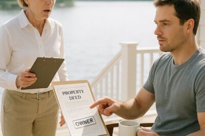 It was a calm Saturday morning by the lake, and I was enjoying a quiet cup of coffee on my porch. The water was still the sun just beginning to rise, and the soft sound of birds carried through the trees. I thought it would be another peaceful day until I heard the sound of someone clearing their throat at the edge of my property.