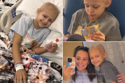 This bright smile belongs to 7-year-old Rylin, a brave little warrior fighting Stage 4 Neuroblastoma. She’s now starting her fourth round of chemotherapy, and after this one, doctors plan a long surgery to remove the tumor in her abdomen. Her body is tired, her immune system weak — she even caught a cold that forced her into isolation. But through it all, she keeps smiling. Even when her blood counts drop, even when she has to return late at night for another injection, her courage never fades. Her journey will touch your heart — don’t miss what happens next. The full story is in the comments below.👇