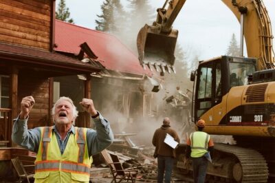 They Demolished My Home With an Excavator — But Didn’t Know My Son Runs the BLM Office…