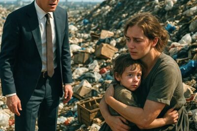 Millionaire Finds His Maid and Her Son Abandoned in a Dump — What He Learns Breaks His Heart… It was supposed to be just another morning for Vincent Hail, a billionaire known for his ruthlessly efficient business empire. He was on his way to inspect one of his new factory sites at the edge of the city, a place most of his colleagues had never even seen. But fate had something else written for him that day.