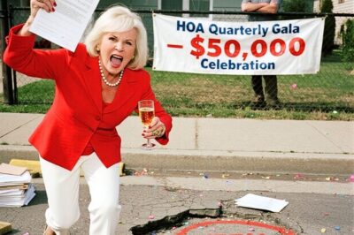 HOA Spent $50,000 on Parties — While Our Roads Crumbled… The sun had barely peaked over the ridge when I heard it the unmistakable clunk of a tire slamming into another one of the canyonsized potholes that littered our main road. This one was just 3 ft from my mailbox. I winced. That sound had become a morning ritual around here.