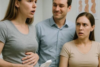 I never expected to see him again, certainly not here. The women’s health clinic smelled faintly of antiseptic mixed with coffee, its walls plastered with posters about fertility and prenatal care. I was nervously fidgeting with my appointment slip when a familiar voice cut through the quiet.