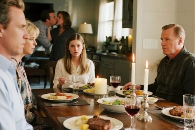 At The Family Dinner, My Parents Said: “You Can Take the Guest Room. Or Move Out.” So I…The dining table looked picture perfect. Candles lit, plates neatly arranged, my mother’s favorite silverware gleaming under the warm light. It should have felt like home. But that night, it felt like a courtroom. My parents sat across from me, exchanging glances that told me this wasn’t a regular dinner.