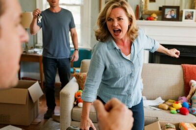 Get out, you leech. We’ve been living here for 5 years without paying a dime. That’s what my brother’s wife screamed when I asked her to finally move out of my apartment after the breakup. My brother tried to step up and scare me, his jaw tight with fake confidence, but both of them froze when I reached into my bag and pulled out the envelope. My name is Elena Ward.