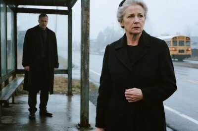 After my husband’s funeral, my son drove me to the edge of town and said,     “This is where you get off, Mom. We can’t support you anymore.”     But I carried a secret I had kept for years—one that my ungrateful son would one day regret.     It drizzled the day of my husband’s burial.