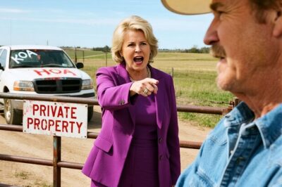 Karen Paved a Driveway Thru My Farm—So I Locked It With a Gate & Ruined Her Life!    I heard the crunch of gravel before I even saw her. It was barely past sunrise, the fog still clinging to the edges of my field when that silver crossover rolled up my long dirt drive like it owned the place.