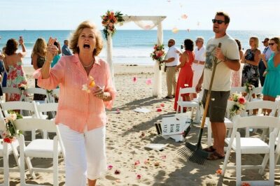 Karen hijacked my private beach for her daughter’s wedding — so I turned it into a total mess!    The moment the bride’s heels sank into my freshly tilled soil, I realized this wasn’t just a trespass. It was a declaration of war. I hadn’t planned on becoming the villain of someone’s wedding day.
