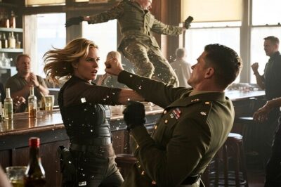 A Marine Targeted Her in a Bar, Not Knowing She Was Special Forces Undercover…    The slap echoed through the steel hallway like a gunshot. The sound froze everyone. Even the hum of the fluorescent lights seemed to pause. Lieutenant Commander Sarah Keane didn’t flinch. Her head turned slightly from the impact, her jaw tightening just once before she looked back up, meeting his eyes with quiet, unnerving calm.
