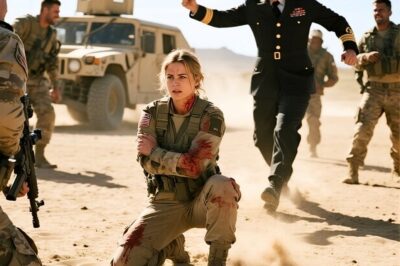 Soldiers Kicked the New Female Soldier in the Face Then Freezes When the General Rushes In…     They kicked her before they even learned her name. But the moment she lifted her head, the entire yard fell silent, as if the air itself realized who she really was.