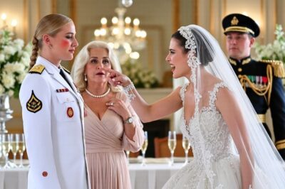 “SHE’S JUST A GATE GUARD,” MY SISTER MOCKED. MOM CALLED ME A SHAME. THEN THE GROOM STOOD UP AND SAID, “ACTUALLY, SHE’S MY…” MY MOM FROZE, AND MY SISTER FAINTED. “My sister’s just a gate guard—who’d want her?” Marissa sneered during her wedding speech.