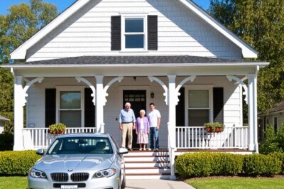 My Grandpa Stared In Shock, His Voice Shaking, ‘Buddy, Why Are You Here By Taxi? What Happened To The BMW We Trusted You With…  The cold air hit me like a slap as I stepped out of the taxi, the engine dying with a soft shudder behind me.