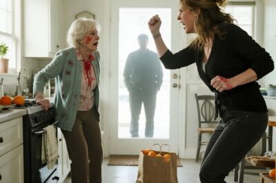 My Daughter-in-Law Sl/apped Me and Demanded I Leave My Own Home — But When My Son Walked In, Everything Changed…  The late afternoon light spilled softly across the quiet neighborhood. Linda Evans, a 63-year-old widow, had just come back from the grocery store, arms full of bags.