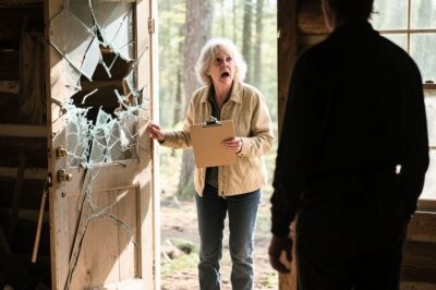 HOA Broke Down the Cabin Door to Get Me — But My Guest Made Her Regret Everything    Crack. Splintering wood exploded across my kitchen floor as the cabin door caved inward. There she stood, Dolores Wickham, HOA president, holding a sledgehammer like some deranged home improvement show host.