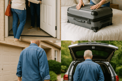 My son ordered me out of his house… but when my husband stepped forward, what he did left the entire room stunned.