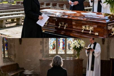 (part 2) No one showed up at my husband’s funeral — not even our kids. But when they saw what he left behind, they wished they’d been there.