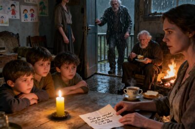 I gave a drenched old man shelter in my home. The next morning, he offered to buy my house for $1. “I’m not joking,” he said. “I can’t explain, but you need to leave it immediately.”