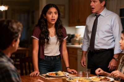 At Family Dinner They Said I Was Nothing—Then Dad’s Boss Called Me “Ma’am”