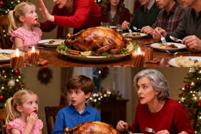 At Christmas Dinner, My Mother-in-Law Slapped My 5-Year-Old and Called Her “Worthless.” Everyone Pretended Nothing Happened — Until My 8-Year-Old Spoke Up and Exposed Her