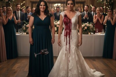 At My Wedding, My Sister Poured Wine on My Dress and Said, “Guess You Finally Earned a Spotlight”