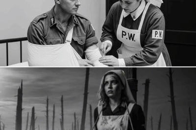 “The German Nurse Left to Die — Until a British Officer Saw the Truth”