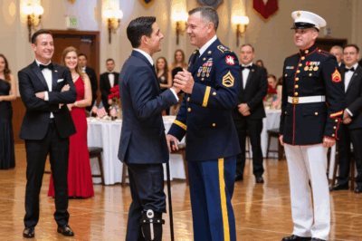 “STOP ACTING LIKE A NURSE,” MY BROTHER MOCKED ME AT THE MILITARY GALA. I IGNORED HIM AND ASKED…