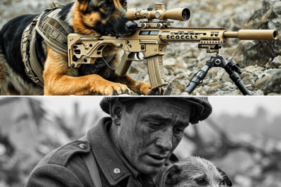 CH2 – German Sniper’s Dog Refused to Leave His Injured Master — Americans Saved Him…