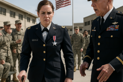 Soldiers Laughed When She Walked With a Limp — Until the General Saw Her Silver Star and Dropped