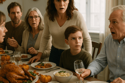 My Dad Mocked My Son at Thanksgiving — Until My Son Said Something That Made Him Drop His Glass