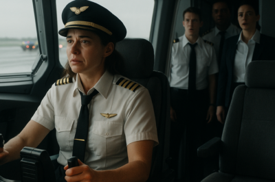 “She Can’t Fly That!” the Aircrew Laughed — Until She Landed the Disabled Jet Alone