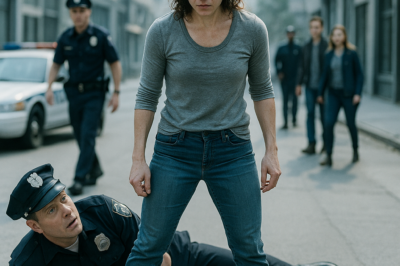 Officer Aimed His Sidearm — 45 Seconds Later, He Was on the Ground Disarmed by Her