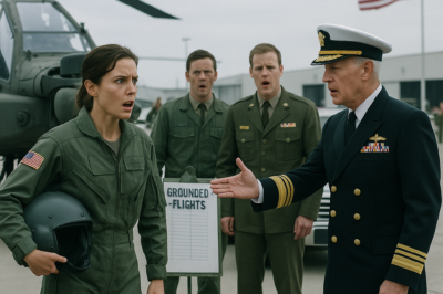 She Was Banned From Flying the Apache — Until the Admiral’s Five Words Exposed the Truth.