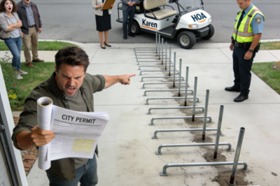 HOA Built 22 Parking Bars On My Driveway — Then I Pulled The Permit