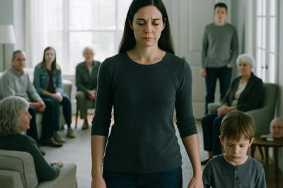 My Nephew Mouthed, “Trash Belongs Outside ” Everyone Smirked I Nodded, Took My Son’s Hand, And Left