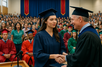 At My Graduation, My Sister Stood Up And Yelled I Faked Records, The Audience Froze As I Walked To..
