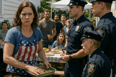 HOA Karen Sent Thugs to Ruin My BBQ, But Cops Arrived and Completely Humiliated Her Right There Now!