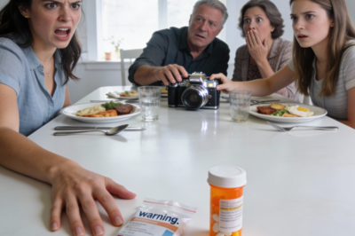 AT SUNDAY LUNCH, I ASKED CASUALLY, “DID YOU PICK UP MY PRESCRIPTION? THE DOCTOR SAID IT’S URGENT.”