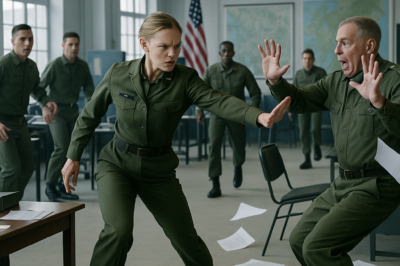 General Struck the “Weak Girl” — Five Seconds Later He Was Crying for Mercy